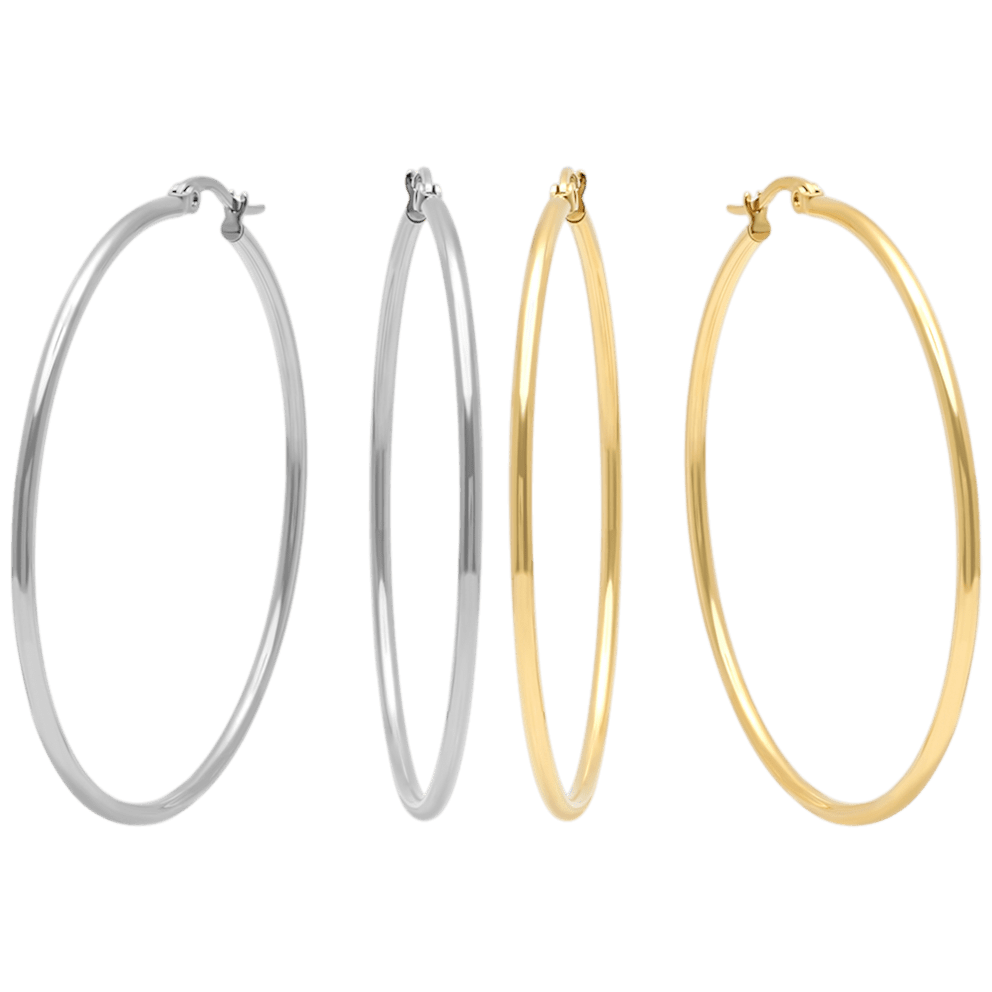 Stainless Steel & 18K Gold Plated