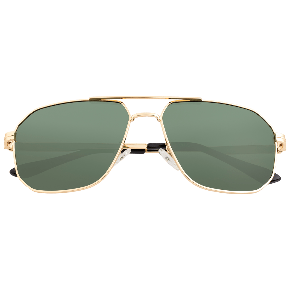 Gold Frame/Black Lens