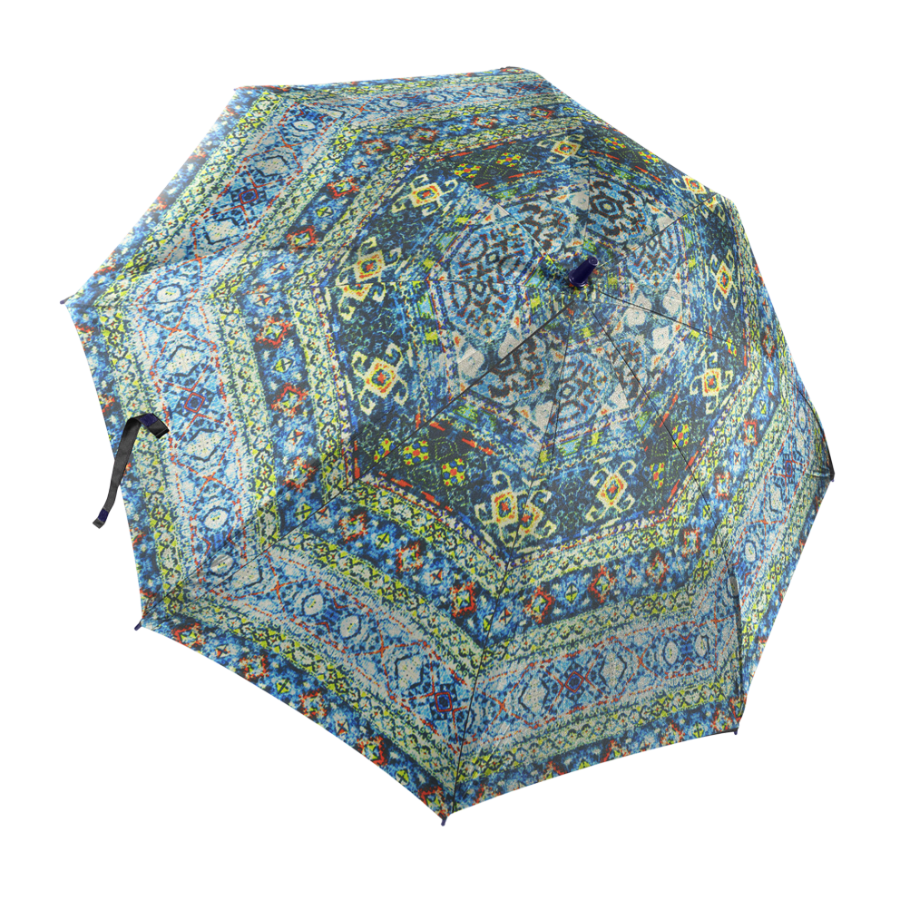 Sky Blue Tapestry Umbrella