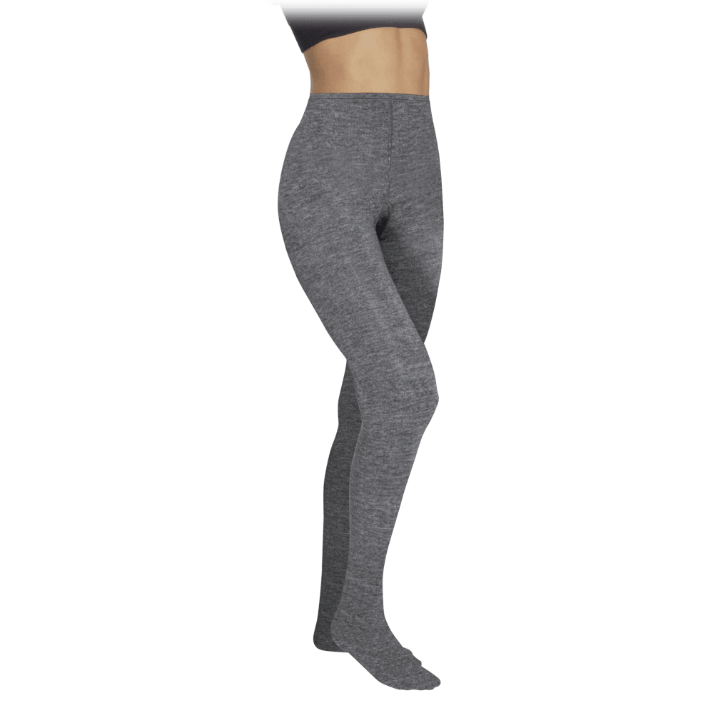 Gray Sweater Knit Tights