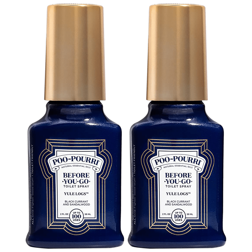 2-Pack: Poo-Pourri Holiday Yule Logs 2oz