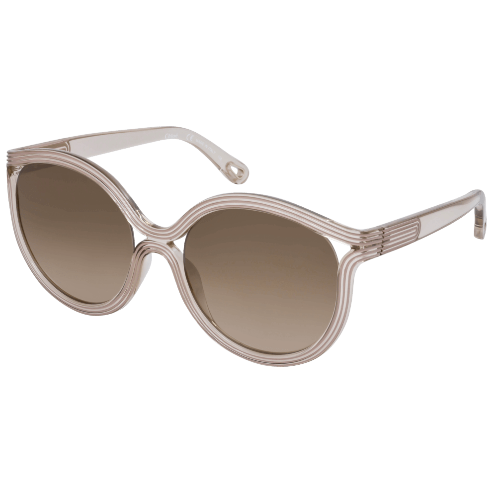 Frame & Lenses: Beige/Brown