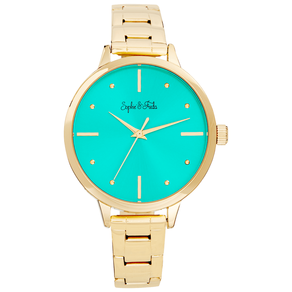 Gold/Teal