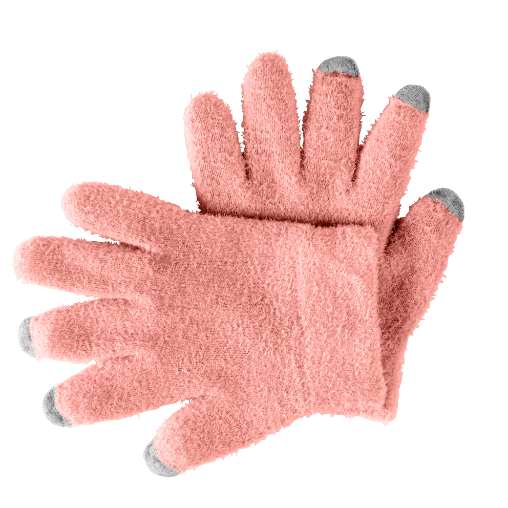 Orange-Pink Rosehip Gloves