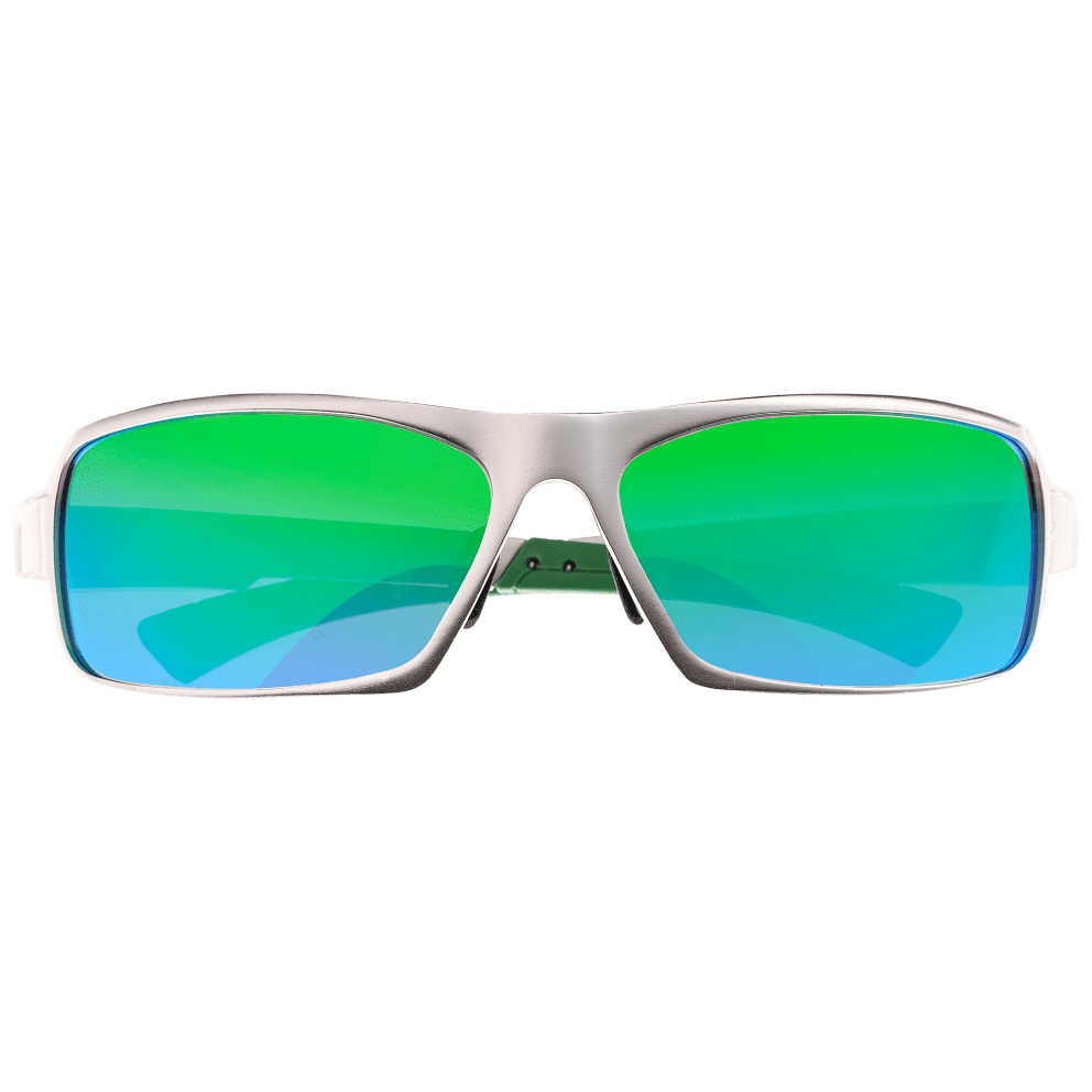 Silver/Blue-Green