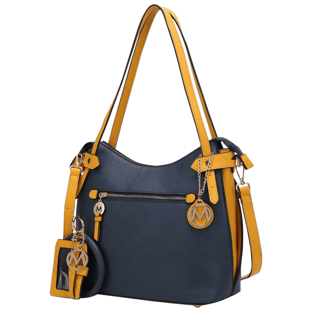 Navy/Mustard