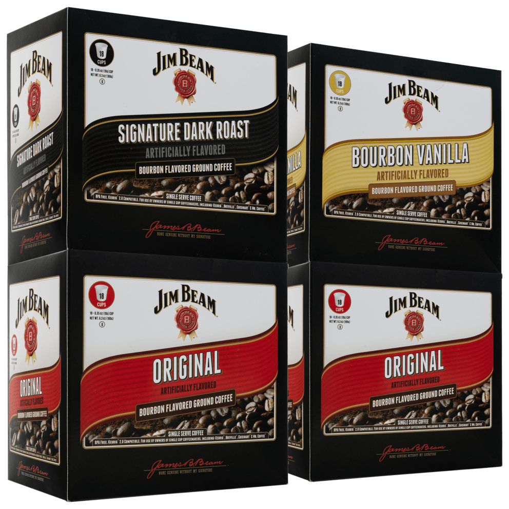 Jim Beam 72ct Bourbon Flavored