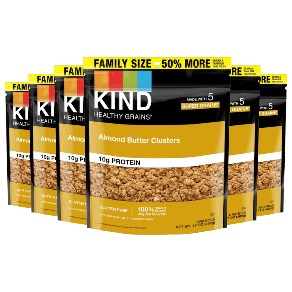 6-Pack: Almond Butter Clusters (17oz)