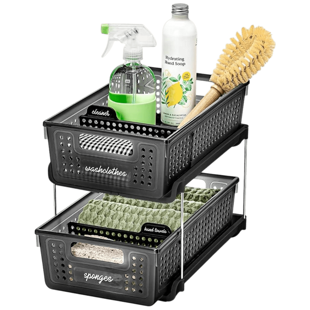 More storage without taking up extra cabinet space