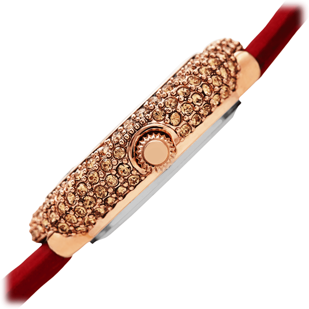 Red/Gold-tone