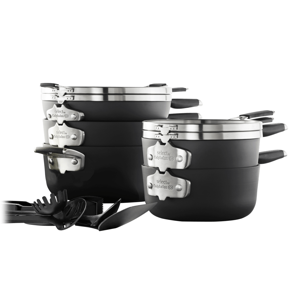 Stacks neatly and nests in any order