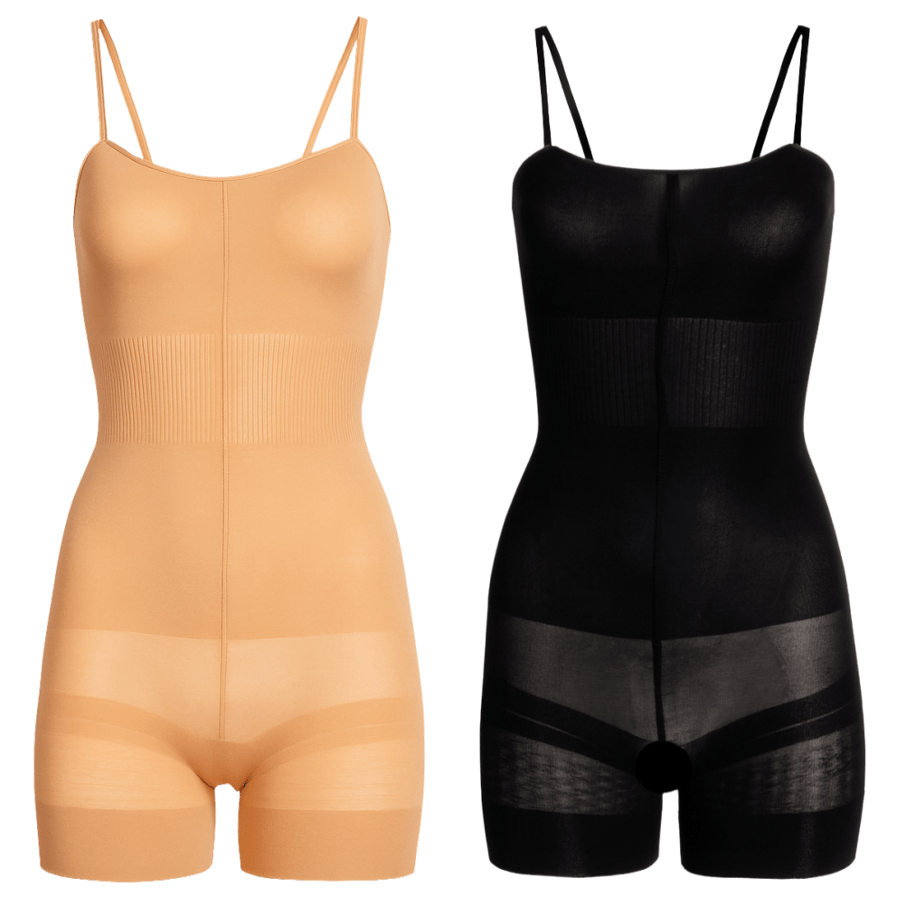 Beige & Black