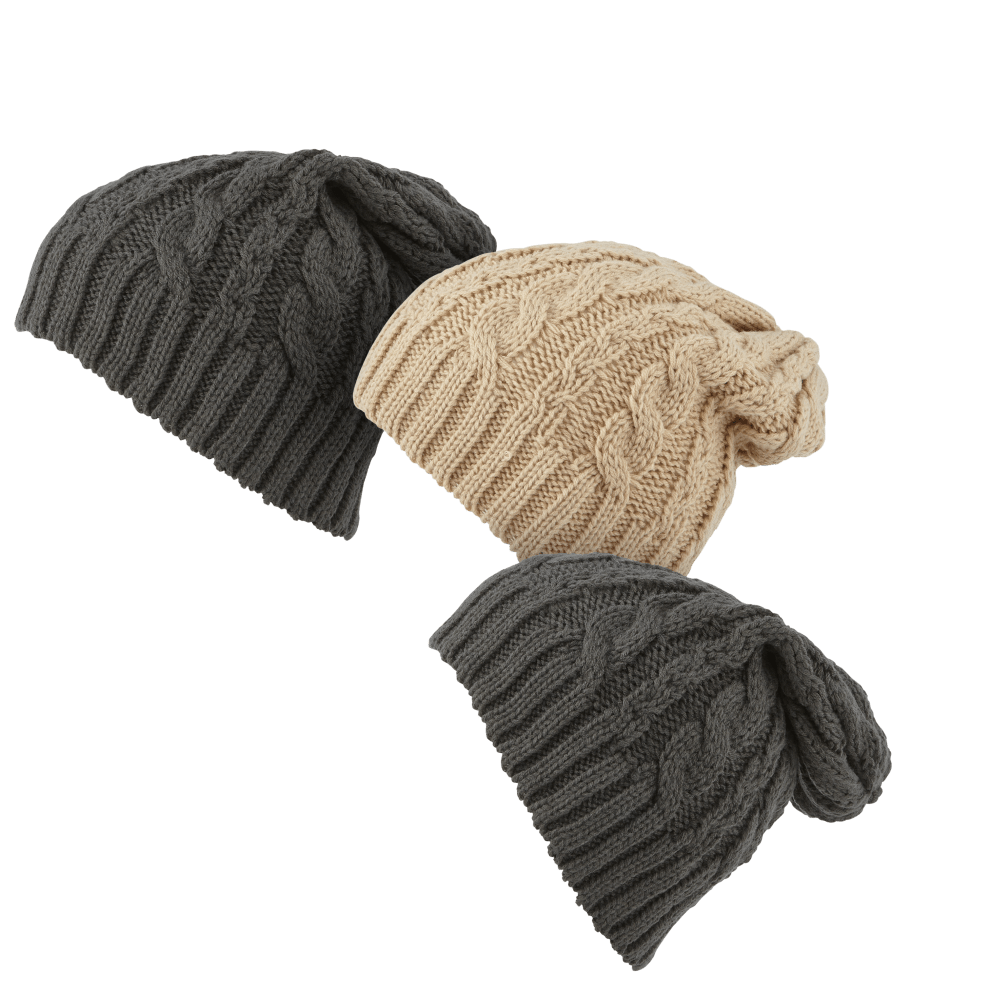 Without Poms in Charcoal/Charcoal/Camel