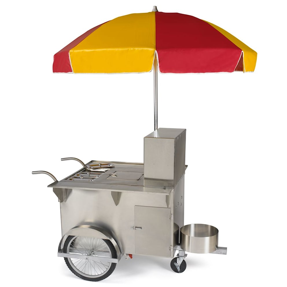 The Authentic New York Hot Dog Vendor Cart