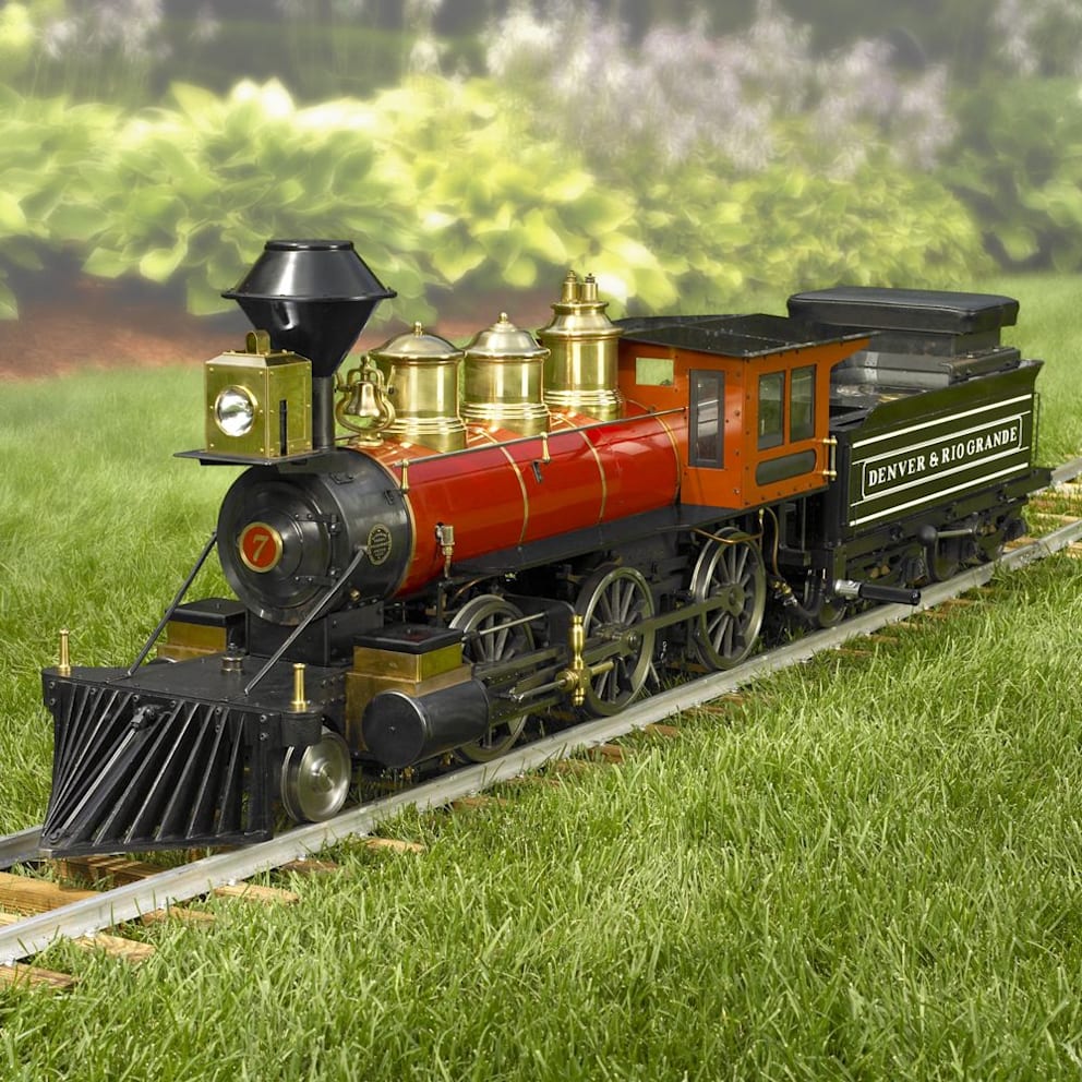 The Amusement Park Ride-On Railroad