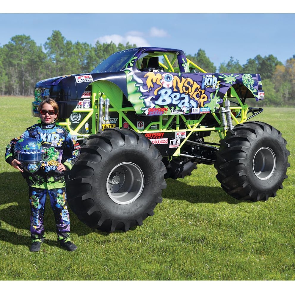 The Driveable Mini Monster Truck