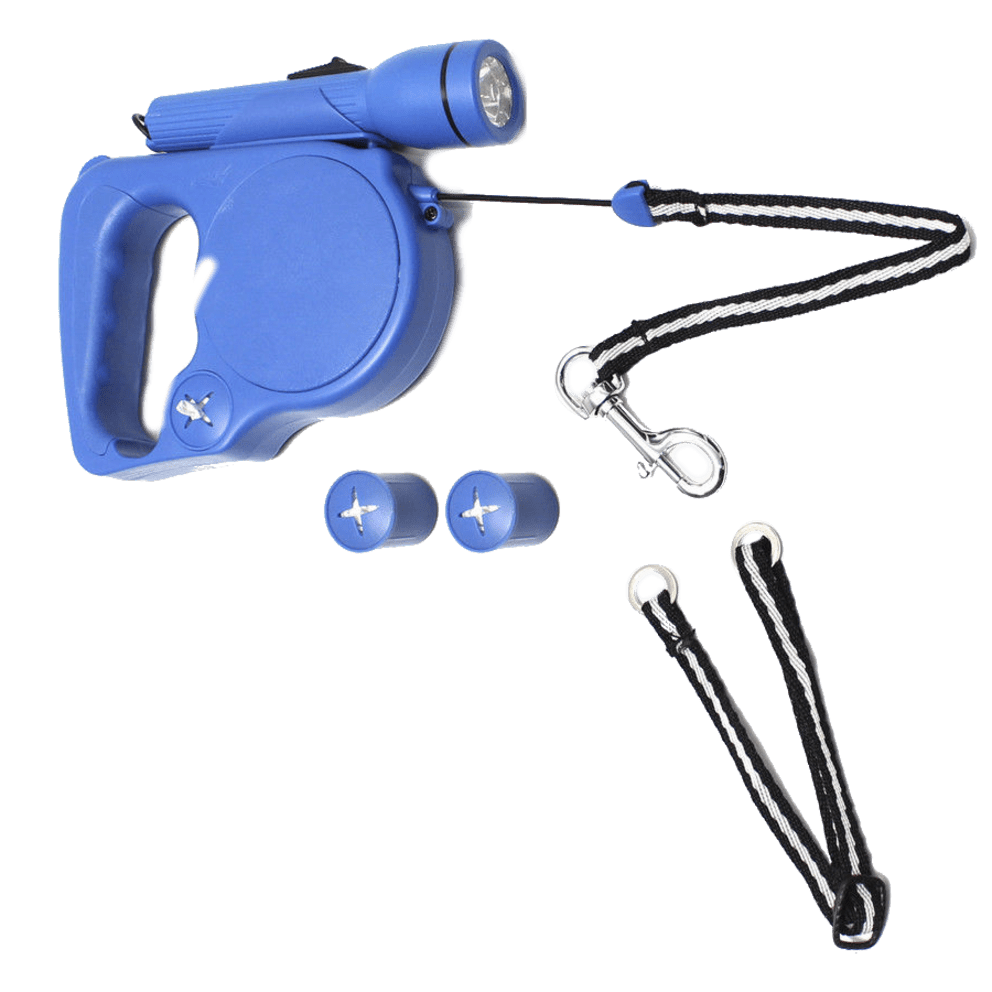 40lb Leash with 15 Waste Bags