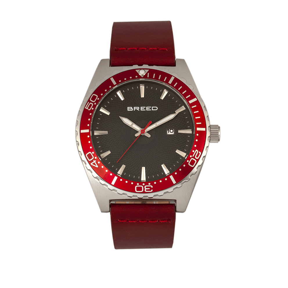 Silver/Red