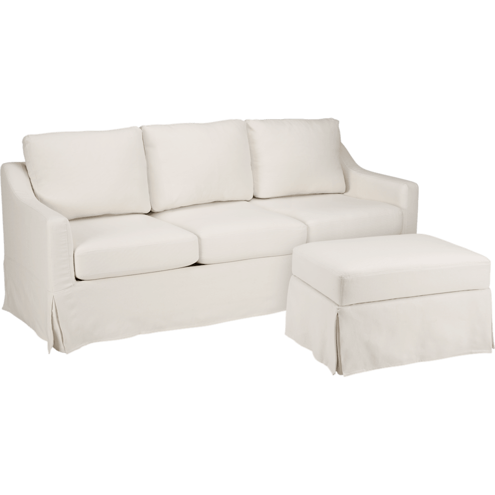 Ivory Basketweave Fabric