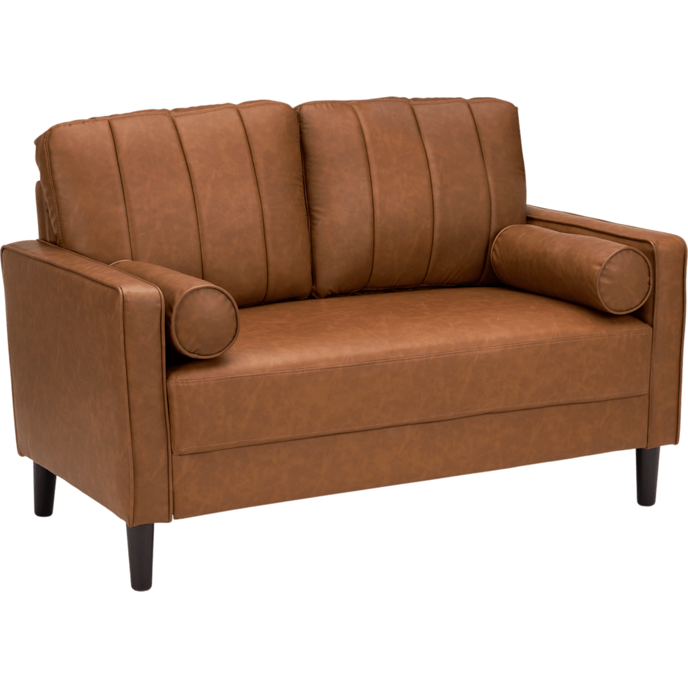 Buffed Camel Leather
