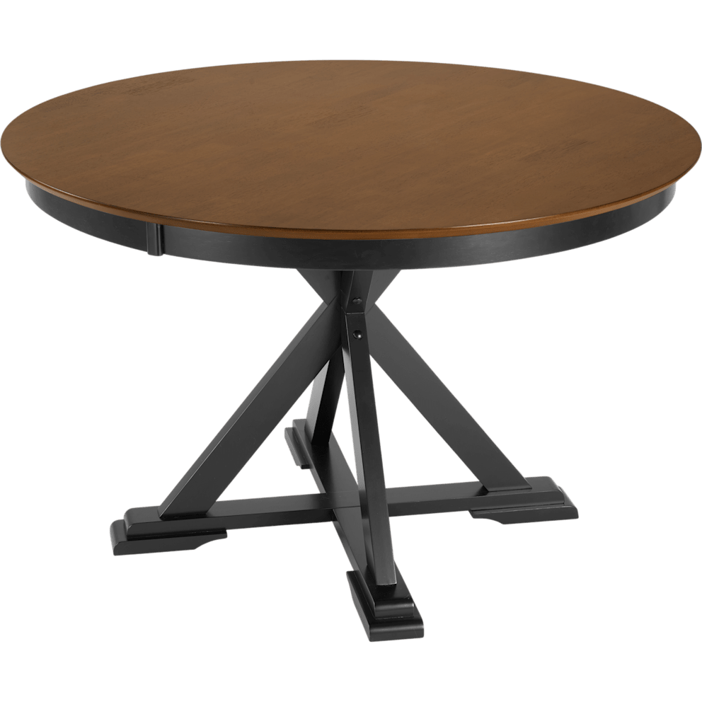 Burnished Medium Brown / Black Paint