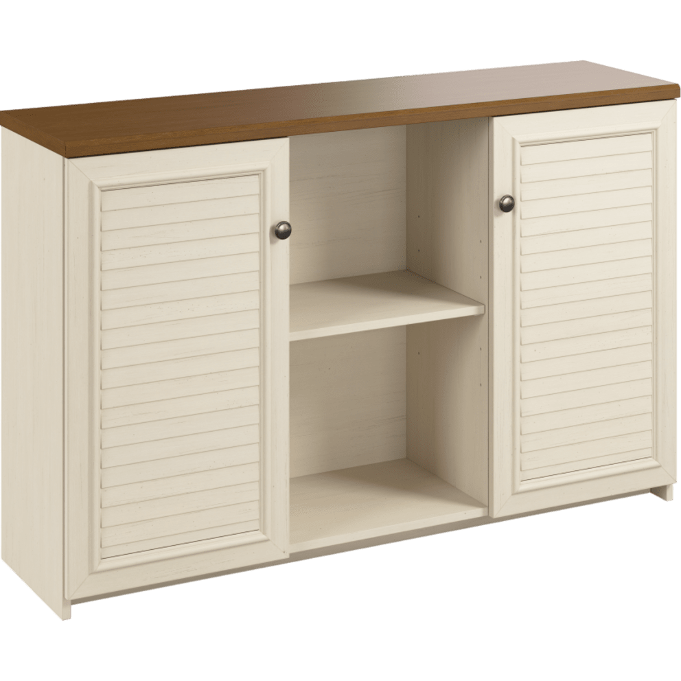 Antique White/Tea Maple