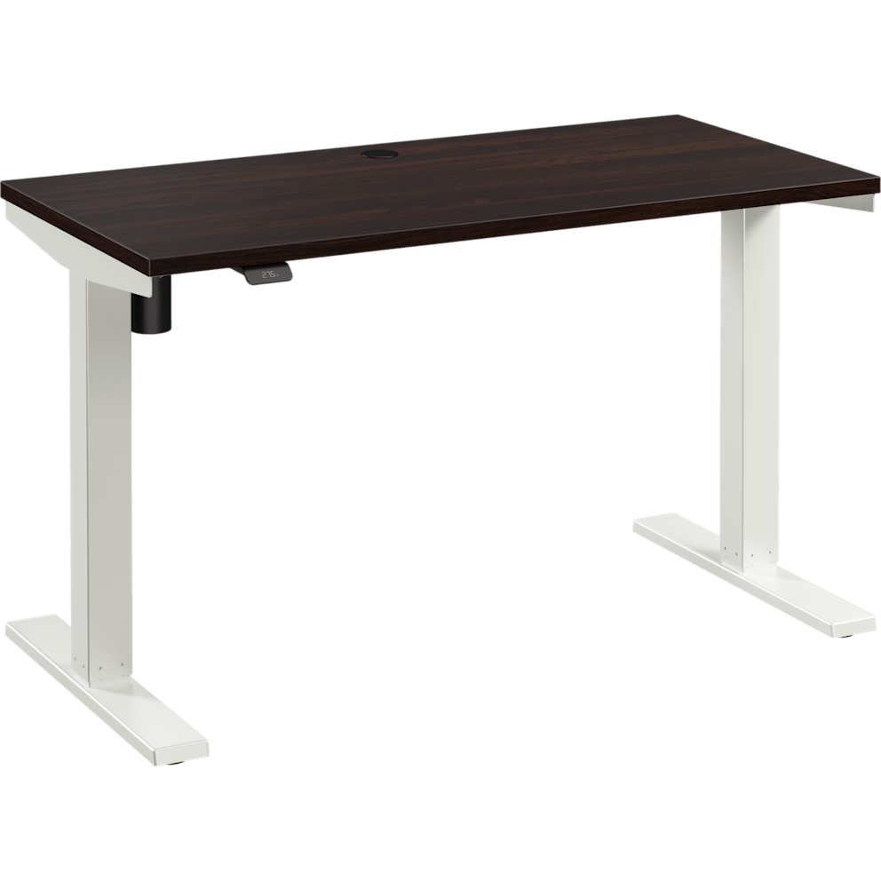 Black Walnut/White Powder Coat