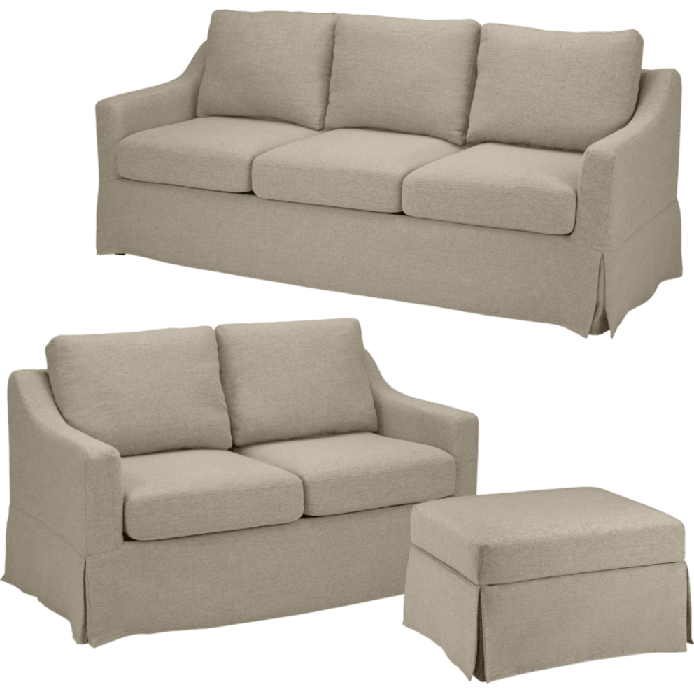 Sand Basketweave Fabric