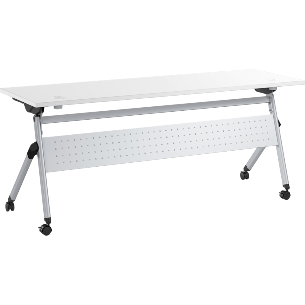 White/Cool Gray Metallic