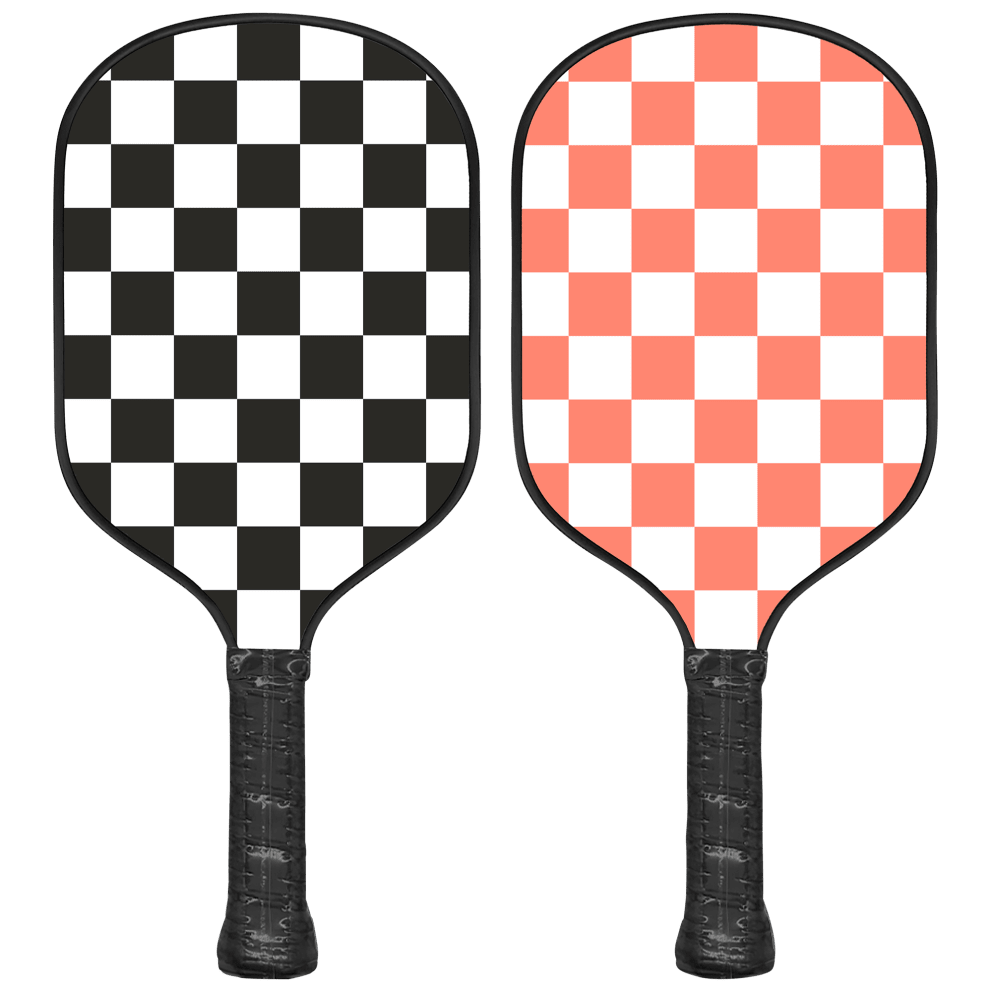 Pink/Orange Checkers & Black/White Checkers