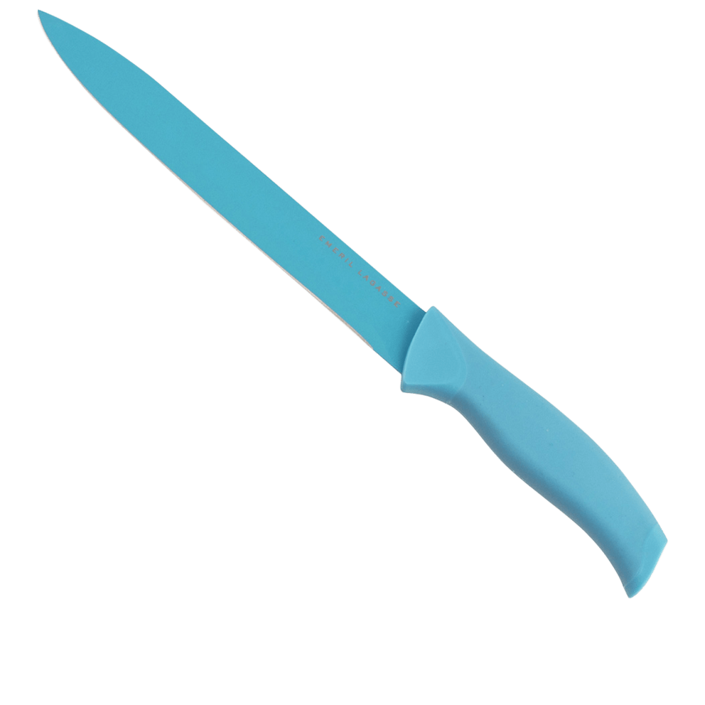 Soft-grip handles and non-stick coating