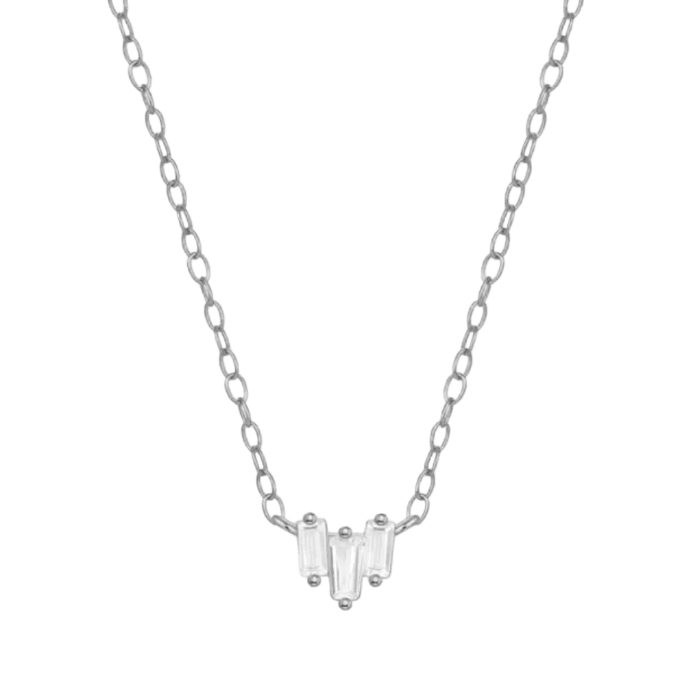 White Gold Plated