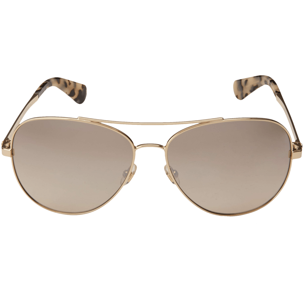 Gold Havana Frame & Brown Gradient Lenses