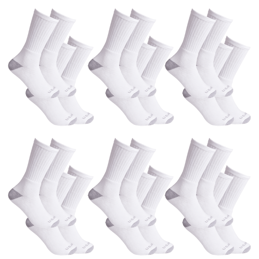 White Crew Length
