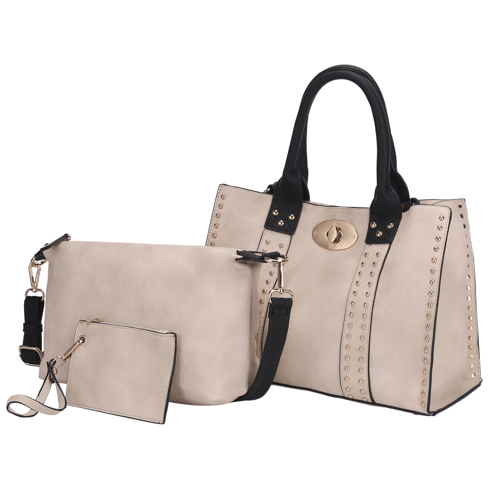 Beige-Black