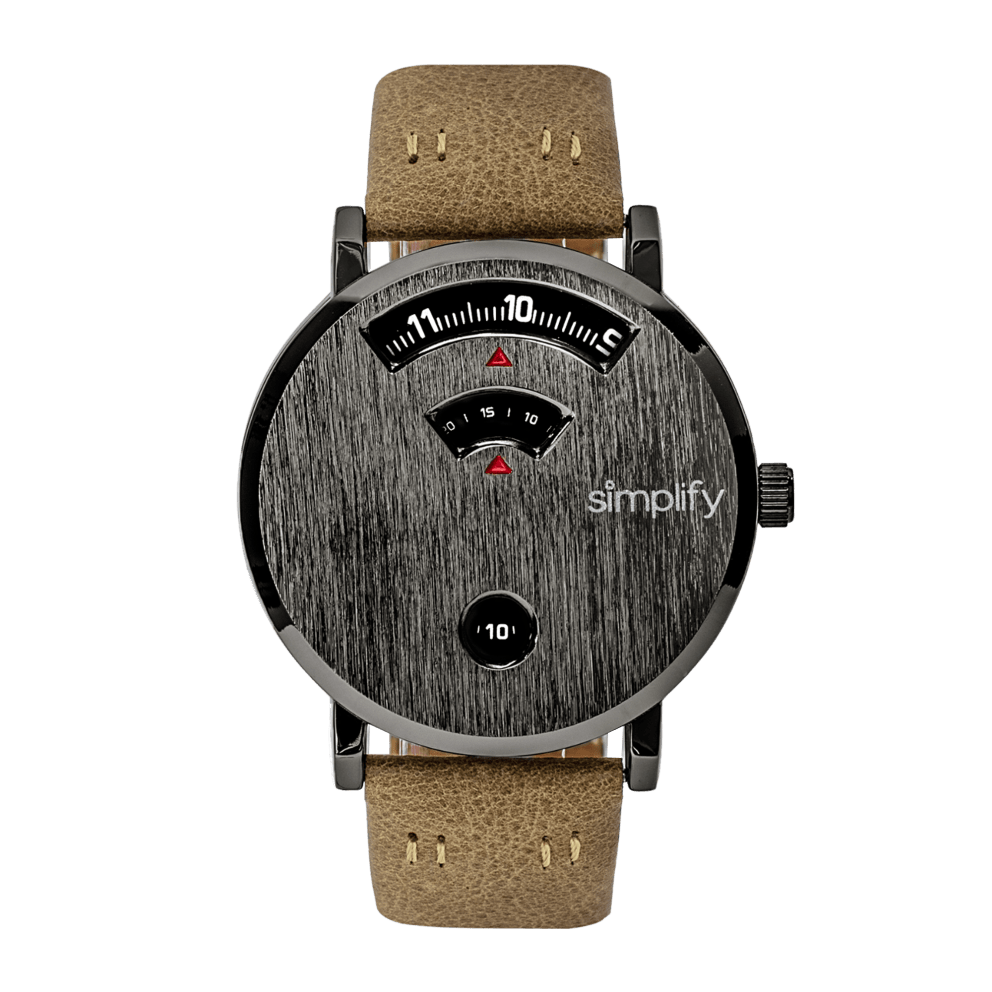 Gunmetal/Brown