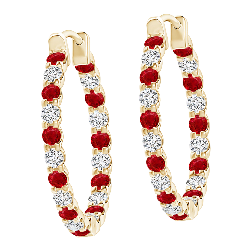 Ruby Gold Plated