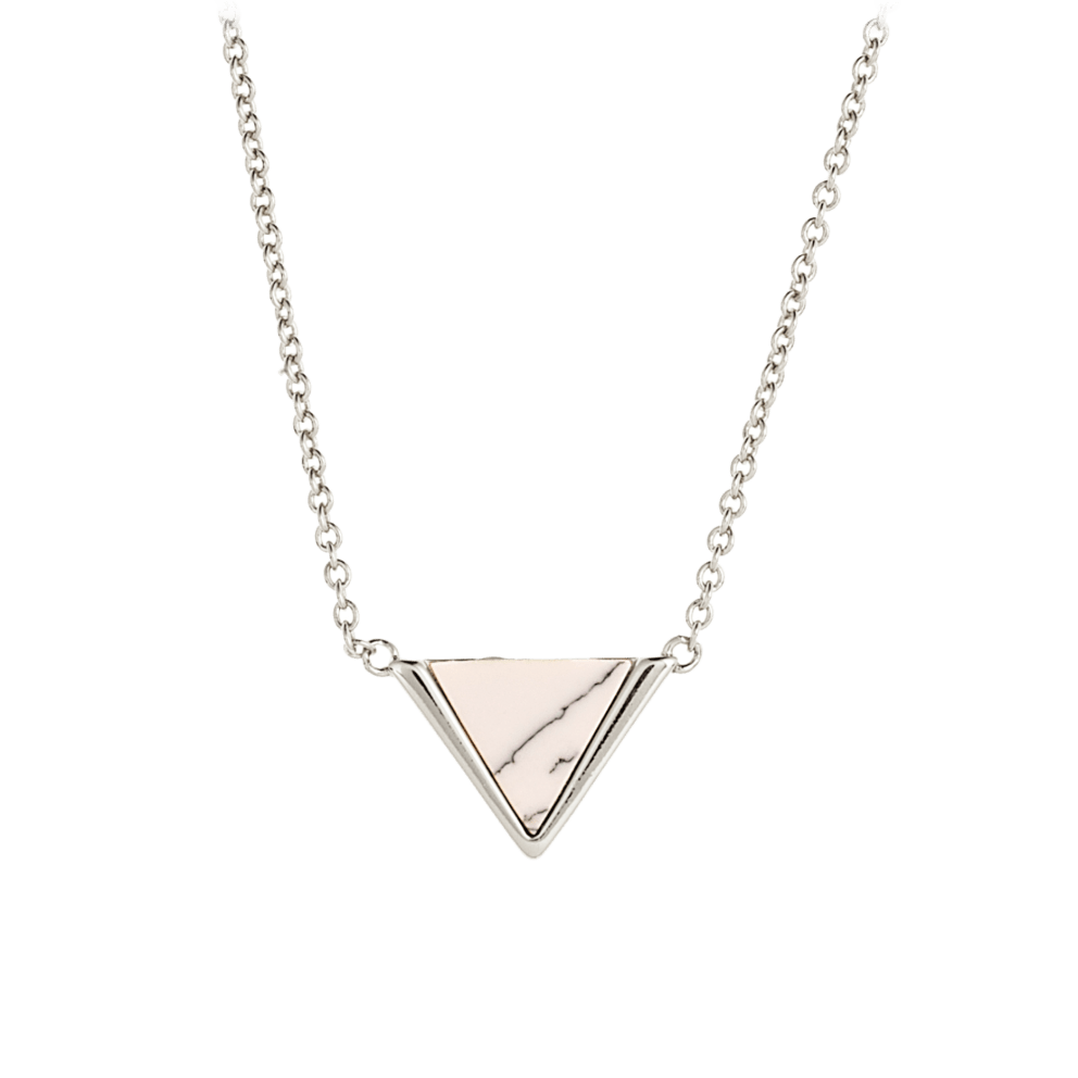 White Gold with White Marble