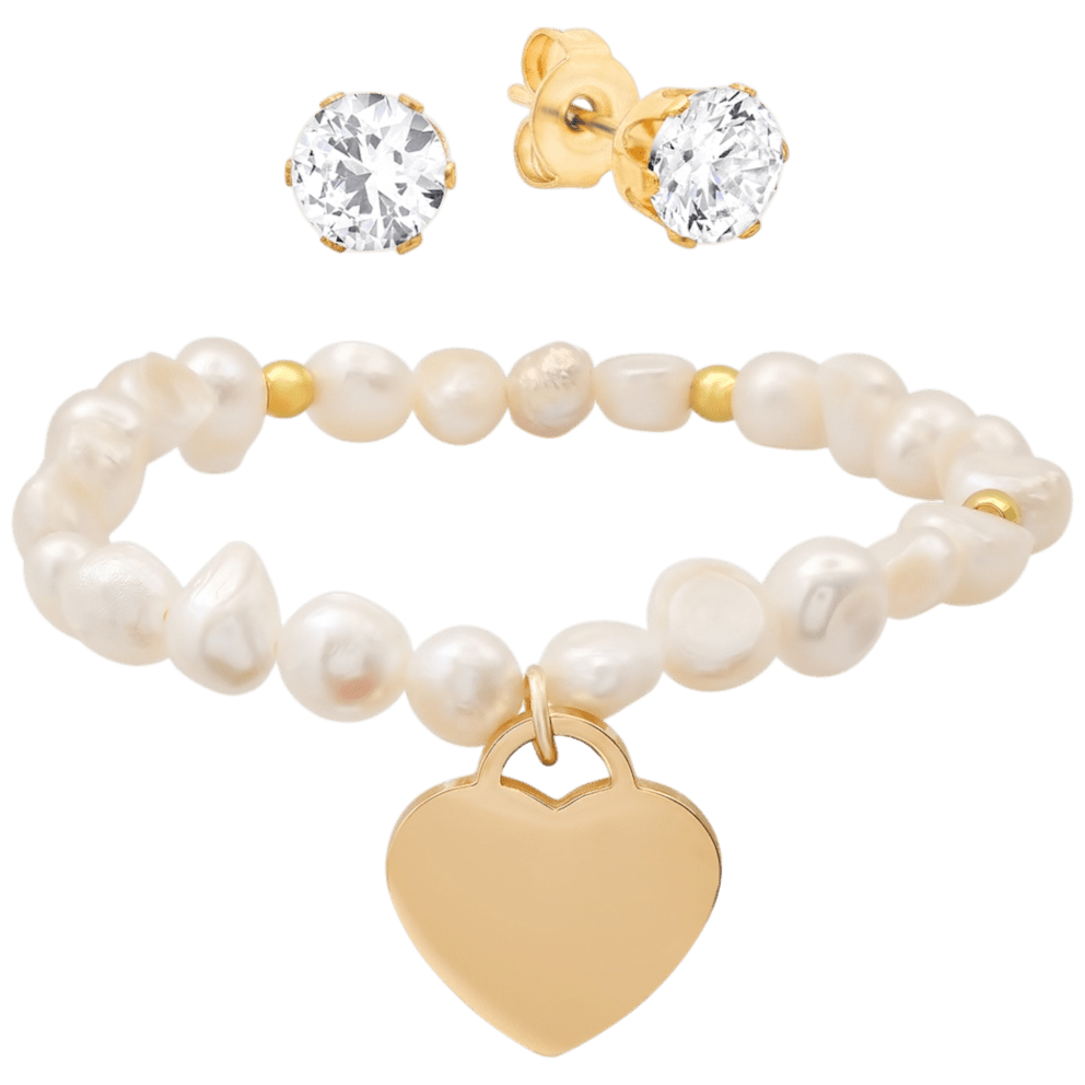18K Gold Plated Heart