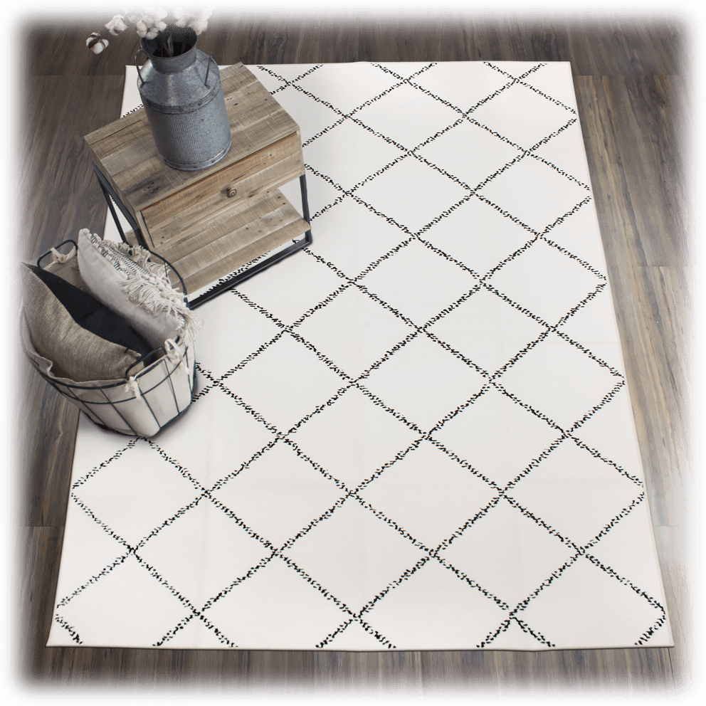 Medina Moroccan Diamond Ivory