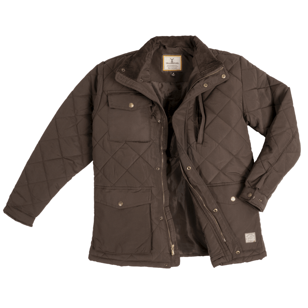 Diamond Quilted/Brown
