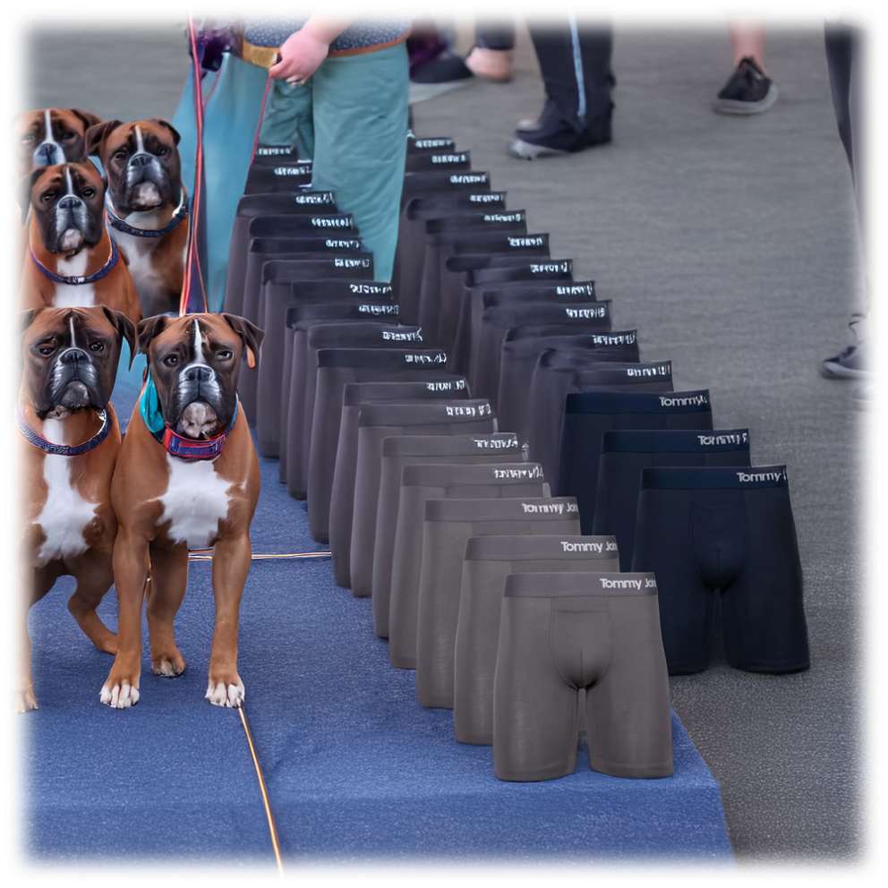 My AI review: Nice pun with the dogs, but the repetition is crumbling.