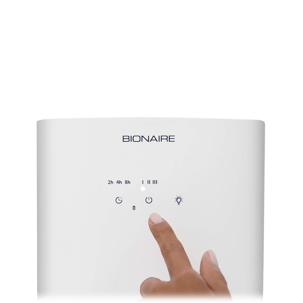 Easy to use touch controls, and built-in timer (up to 8 hours)