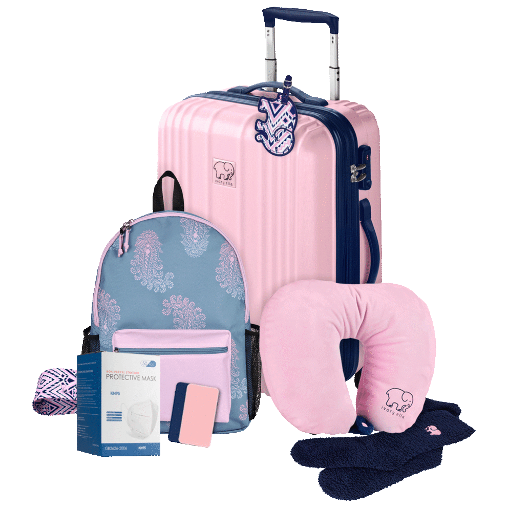 Pink Suitcase Bundle