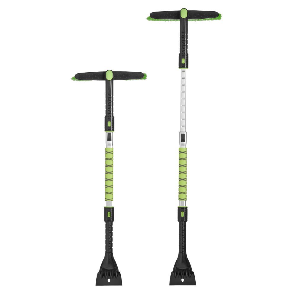 Telescoping handle adjusts from 36-47 inches for larger vehicles