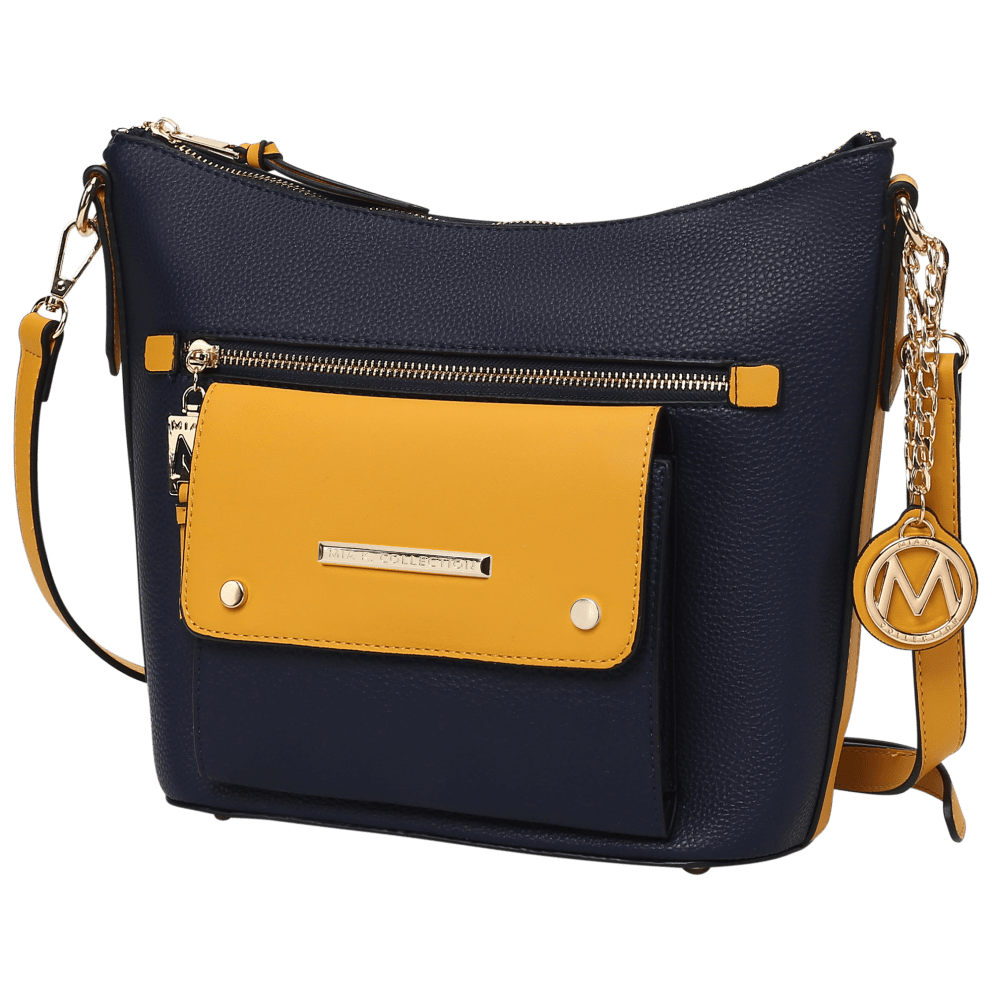 Navy/Mustard