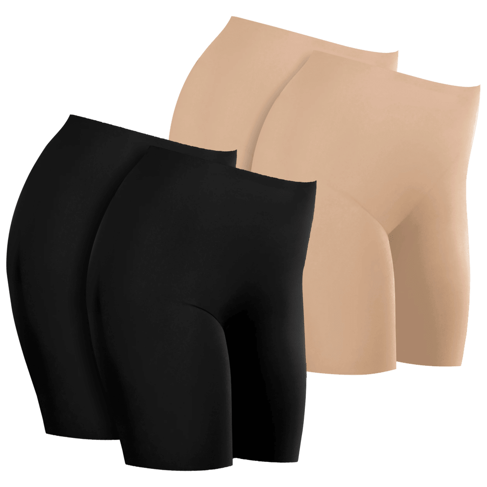 2x Nude 2x Black