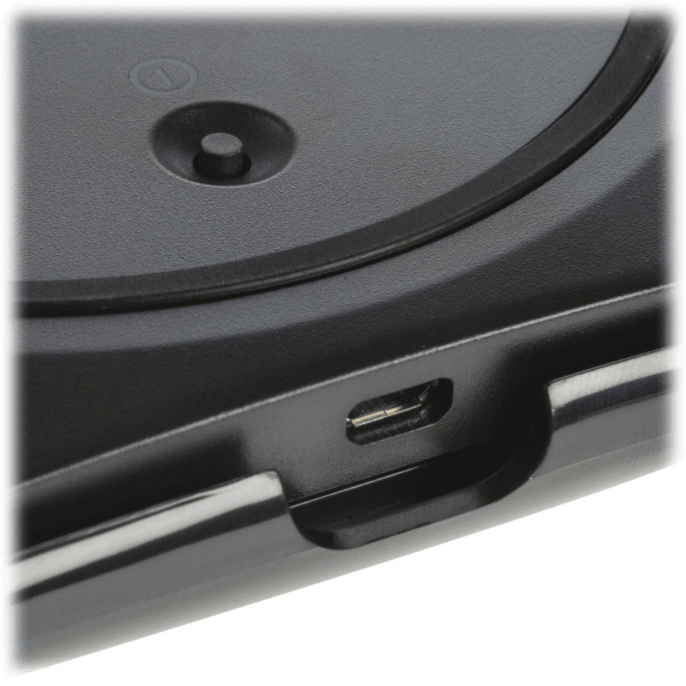 Rechargeable via Micro-USB