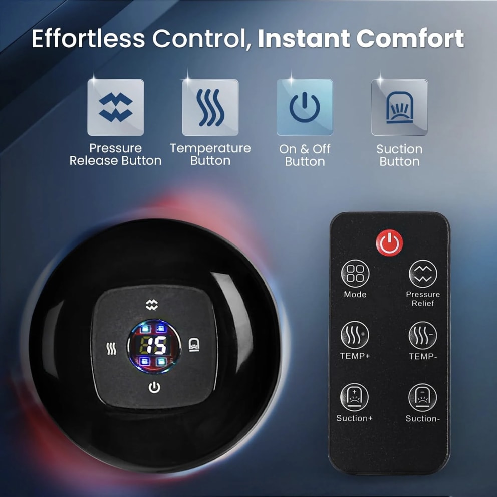 Simple handheld design makes it easy to use anytime at home