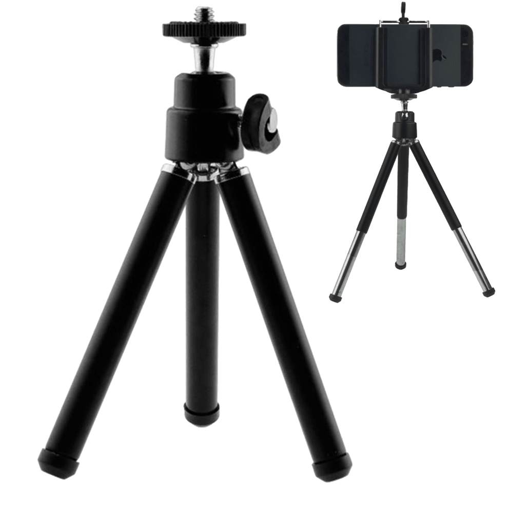 Mini Tripod - perfect for steady stationary or tabletop shots